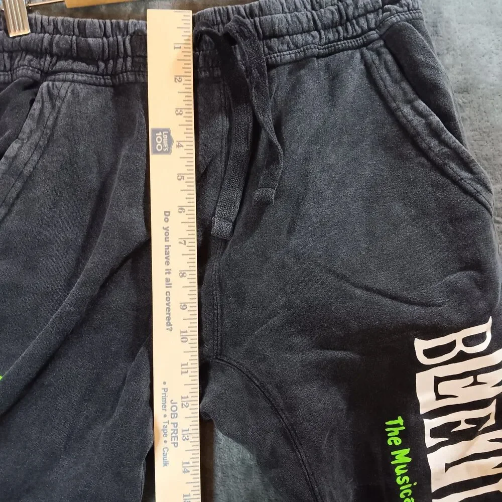 Beetlejuice The Musical Men Small Jogger Sweatpants Broadway Souvenir Streetwear